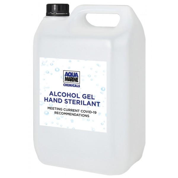 Alcohol Gel 70% 4 x 5 Litres - Antibacterial Hand Sanitiser