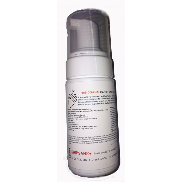 HANDSAN® HAND FOAM SANITISER – ALCOHOL-FREE 6 x 100ml pack