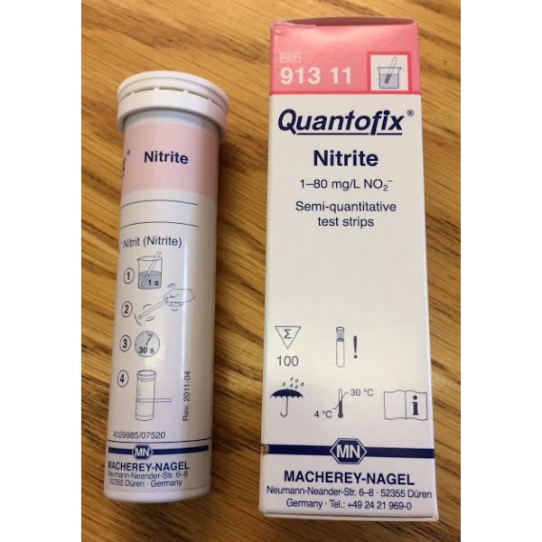 Nitrite Indicator Test Strips x 100 Macherey-Nagel 1-80, 0-80